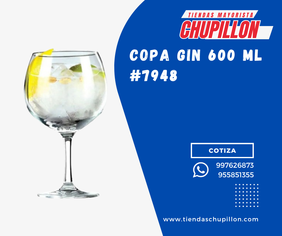 COPA GIN 600 Ml # 7948 NADIR (SET X 6)